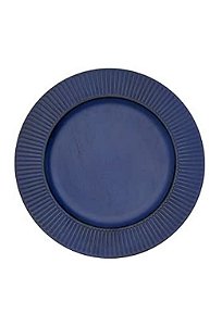 Sousplats Azul Rajado / Azul Marinho