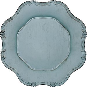 Sousplat Romantique Turquesa