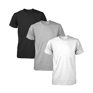 Kit com 3 Camisetas Masculina Dry Fit Part.B Light