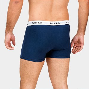 Cueca Boxer Cotton Part.B Soft Azul