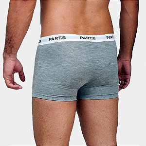 Cueca Boxer Cotton Part.B Soft Cinza