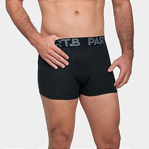 Cueca Boxer Cotton Part.B Truck Preto