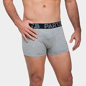 Cueca Boxer Cotton Part.B Truck Cinza