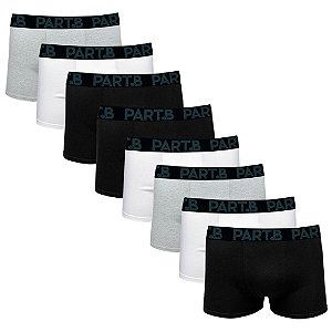 Kit Cueca Boxer Part.B Truck 8 Peças Colors