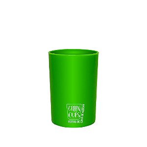 Copo Ecológico Verde 200ml Liso - Green Cups®