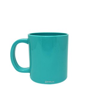 Caneca Azul Tiffany 300ml - Policarbonato