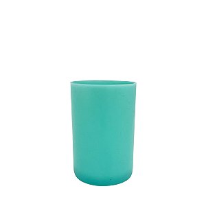 Copo Short Drink 200ml Azul Tiffany- Policarbonato Texturizado