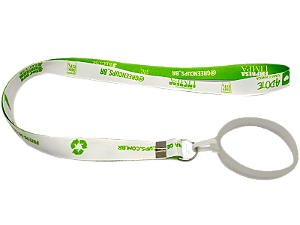 Cordão Tirante Green Cups® com porta copo de silicone