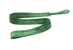 Cordão Caneca e Copo - Personalizado Green Cups® Verde