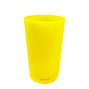 Copo Acrílico 500ml - Big Drink Amarelo