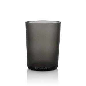 Kit 6 Copos Policarbonato Fumê 320ml