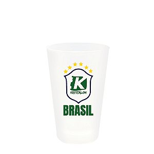 Copo Caldereta 360ml Branco - Copa do Mundo personalizado