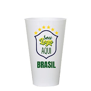 Copo Big Drink 500 ml Amarelo - Copa do Mundo Personalizável com o seu logo