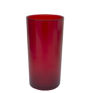 Copo Big Drink 500ml Vermelho - Policarbonato Texturizado (Personalização apenas em PRETO)