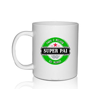 Caneca Dia dos Pais Personalizada - Super Pai