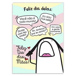 Cartão Dia das Mães 50 und
