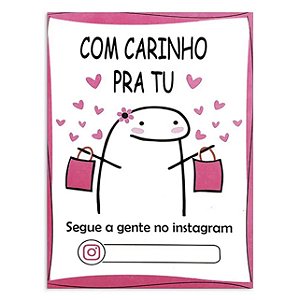 Cartão Agradecimento 50 und