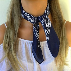 Bandana Azul Marinho