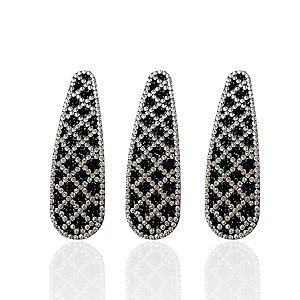 Presilha Tic Tac Gota Strass