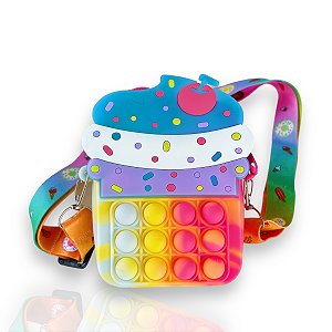 Bolsa Infantil Pop It Sorvete