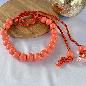 Cinto Esferas Coral