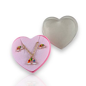 Conjunto Infantil Bijuteria Arco Íris