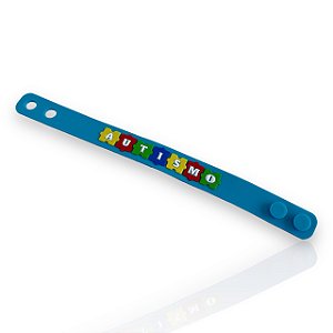 Pulseira Infantil Emborrachada Autista