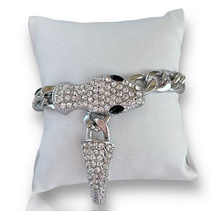 Pulseira Serpente Folheada