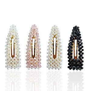 Presilha Tic Tac Gota Vazada Cristais