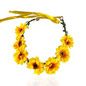 Coroa Flores Girassol