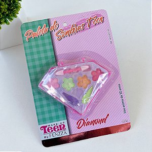 Paleta de Sombra infantil Diamante Fenzza