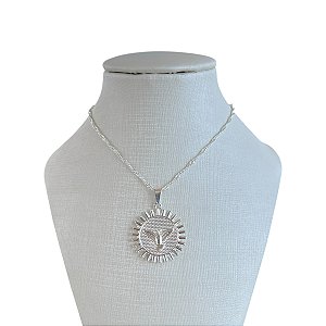 Colar Folheado Prata 925 Espírito Santo