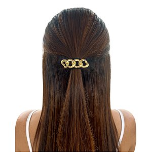 Xuxinha para Cabelo Metal Elos