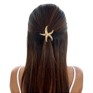 Xuxinha para Cabelo Metal Estrela do Mar