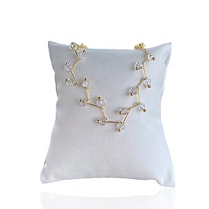 Pulseira Folheada Ouro 18k e Prata 925