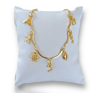 Pulseira Folheada Ouro 18k e Prata 925 Sereismo