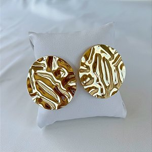 Brinco Martelado Bijuteria