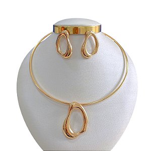 Conjunto Aro Bijuteria Orgânico