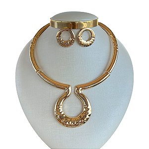 Conjunto Aro Bijuteria Orgânico