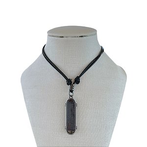 Cordão de Couro Masculino Skate