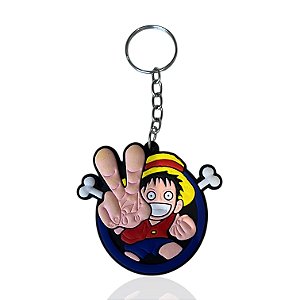 Chaveiro Emborrachado One Piece