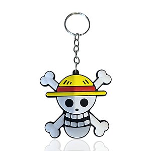 Chaveiro Emborrachado One Piece