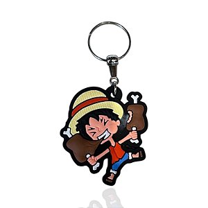Chaveiro Emborrachado One Piece