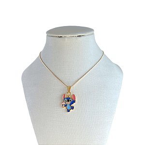 Colar Folheado Ouro 18k e Prata 925 Stitch
