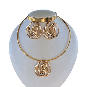 Conjunto Aro Bijuteria Orgânico