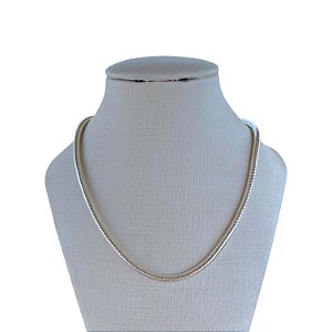 Colar Folheado Prata 925 Rabo de Rato