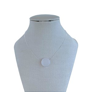 Colar Folheado Ouro 18k Fio de Silicone São Bento