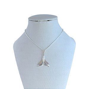 Colar Folheado Ouro 18k e Prata 925 Sereismo Cauda de Sereia