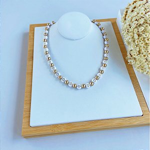 Choker Miçangas Bijuteria
