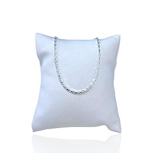 Pulseira Folheada Prata 925 Elos Fino